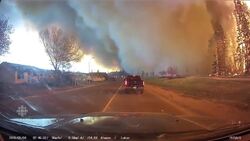 Harrowing Fort McMurray wildfire escape News Clip