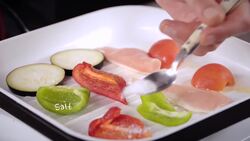 Short - Salad with grilled vegetables Instructional Video