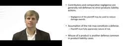 Defenses Available for Strict Liability Actions Instructional Video