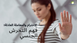الاحترام والمعاملة العادلة: فهم التحرش الجنسي | الجزء 4 Instructional Video