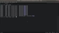 Bash Shell Scripting - Killing Processes using "awk" and "xargs" Instructional Video