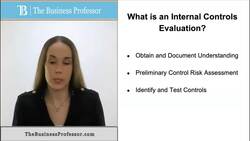 Understanding Internal Controls Evaluation in Auditing Instructional Video