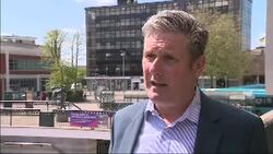 Labour leader Sir Keir Starmer MP visits Stevenage ahead of local elections News Clip