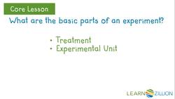 Designing Statistical Experiments: Defining the Basic Parts Instructional Video