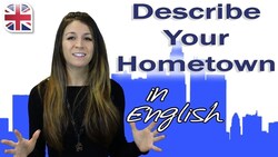 Talking About Your Hometown - Spoken English Lesson Instructional Video