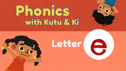 Phonics Story for the letter E Instructional Video