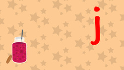 j Is For jam - Lower Case Instructional Video