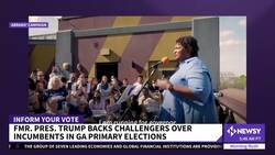 Trump Backs Challengers Over Incumbents In Georgia Primary Elections News Clip