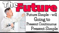 Lesson on the FUTURE (Future Simple, going to, Present continuous, and Present Simple) Instructional Video