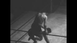 1932 wrestling match between Gino Garibaldi and Ernie Dusek in Philadelphia News Clip