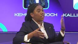 Conservative Party leader Kemi Badenoch speaks  at the Peel Hunt FTSE250 conference - Q&A section News Clip