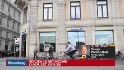 Nordea Bank CEO on Earnings, Dividend, Cost-Cutting, 2019 Outlook News Clip