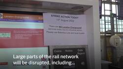 Travellers Face Severe Disruption As Train Driver Strike Begins News Clip