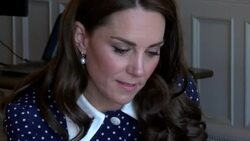 The Duchess of Cambridge uses the Enigma machine at Bletchley Park News Clip