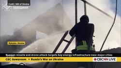Massive Russian attack targets energy infrastructure in Ukraine News Clip