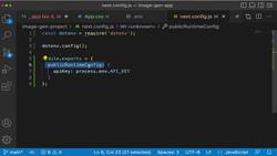 Build a DALL-E Image Generator using React, JavaScript, and OpenAI - OpenAI Key Configuration Setup with Next JS Instructional Video
