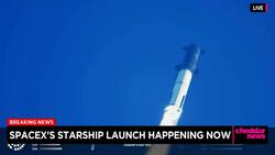 SpaceX Giant Rocket Fails Minutes After Launching From Texas News Clip