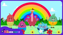 Thanksgiving Turkey Song - The Kiboomers Preschool Songs for Circle Time - Learn Colors Instructional Video