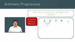 Finding the Term Formula of an Arithmetic Progression Instructional Video