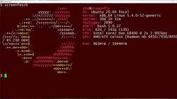 How to use the screenfetch and neofetch commands: 2-Minute Linux Tips Instructional Video