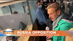 Alexei Navalny: Jailed Kremlin critic marks a year since returning to Russia News Clip