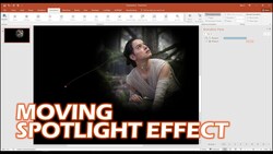 Creating an Animated Spotlight Effect in Microsoft PowerPoint Instructional Video
