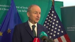 Taoiseach 'looking forward' to meeting with US President News Clip