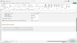 Microsoft Excel 2021365 - Beginner to Advanced - Exercise 04 - work on naming ranges and use named ranges in formulas Instructional Video