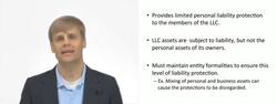 Personal Liability in LLC Instructional Video
