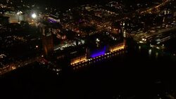 London buildings purple for Holocaust Memorial Day News Clip