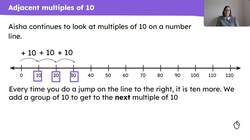 Explain the relationship between adjacent multiples of 10 Instructional Video
