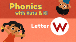 Phonics Story for the letter W Instructional Video