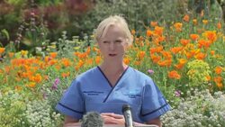 Nurses gather outside StThomas hospital for International Nurses Day News Clip