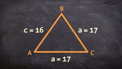 How to use the law of cosines to find out no triangles exist Instructional Video