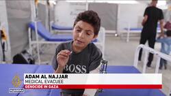 Boy who lost nine siblings in Israeli attack arrives in Italy for treatment News Clip