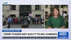 Former FBI Director Comey pleads not guilty to federal charges News Clip