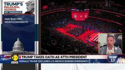 Trump Oath Ceremony 2025: Trump and JD Vance attend luncheon after inauguration News Clip