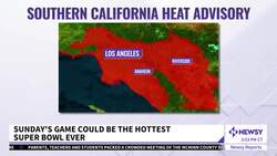 Hot California Temperatures Could Break Super Bowl Record News Clip