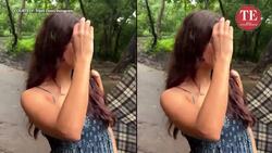 Triptii Dimri Dances In Rain, Fans Soak In Her Movie Melody News Clip
