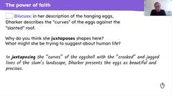 Analysing ideas of community and faith in Dharker's 'Living Space' Instructional Video