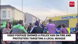 UK Town Up In Flames Over Horrific Stabbing Incident; Protesters Clash With Police Outside Mosque Instructional Video