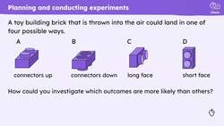 Experiments to determine how likely an outcome is Instructional Video