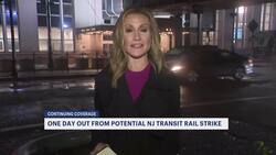 Less than 24 hours from a possible NJ Transit strike; walkout could begin at 12:01 a.m. Friday News Clip