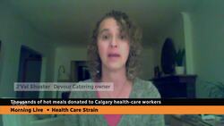 Thousands of hot meals provided to Calgary health-care workers News Clip