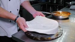 Preparing Spaghetti interestingly. Traditional South Italy Style. Stock Footage