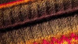 Knitted background Stock Footage