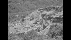 Trenches are deserted at Korean front line News Clip