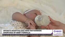 Infants Hospitalized Due To Nationwide Shortage Of Baby Formula News Clip
