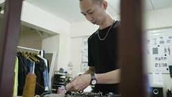 Creating new idea , Fashion designer Stock Footage