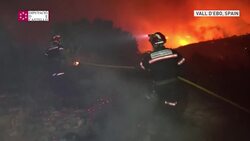 Wildfire rages through southeastern Spain News Clip